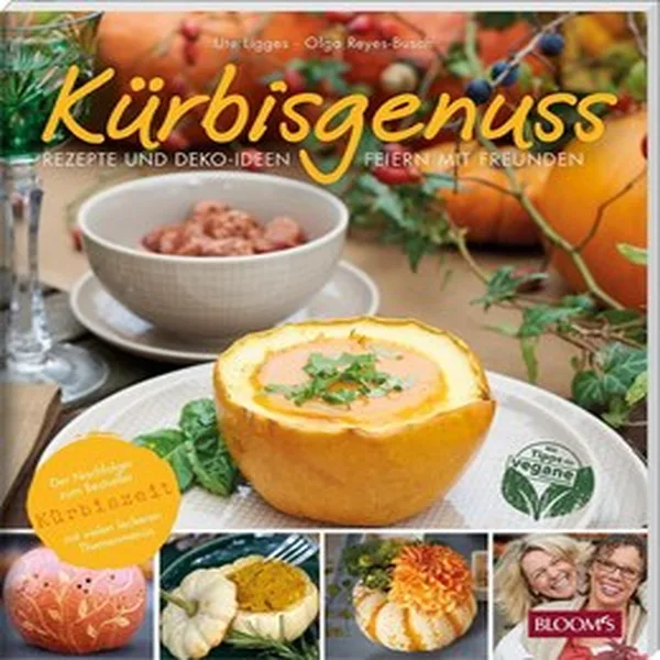 Buchcover Kürbisgenuss von Ute Ligges und Olga Reyes-Busch